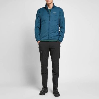 Shop Arc'teryx Atom Lt Insulated Packable Jacket In Blue