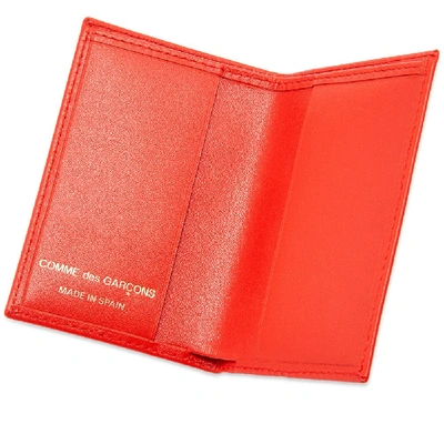 Shop Comme Des Garçons Comme Des Garcons Sa6400 Classic Wallet In Orange