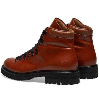 Shop Common Projects Hiking Boot In Brown