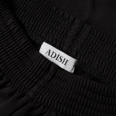 Shop Adish Lakiya Logo Sweat Pant In Black