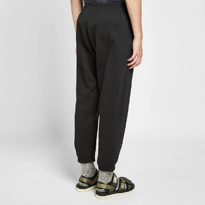 Shop Adish Lakiya Logo Sweat Pant In Black