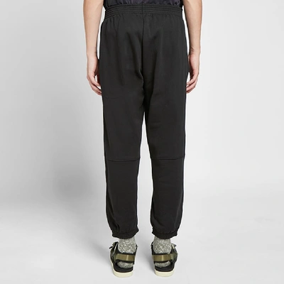 Shop Adish Lakiya Logo Sweat Pant In Black