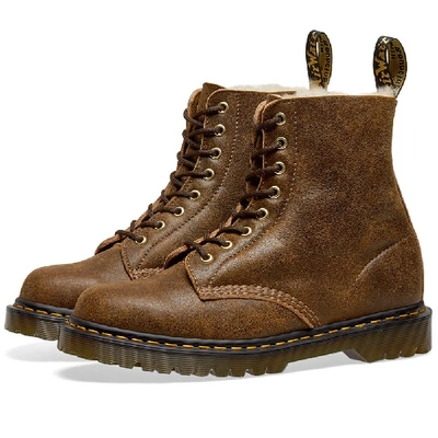 Shop Dr. Martens' Dr. Martens 1460 Pascal Boot - Made In England In Brown