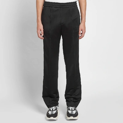 Shop Versace Medusa Taped Track Pant In Black