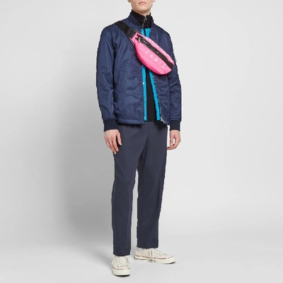 Shop Kenzo 2 In 1 Bomber Jacket In Blue