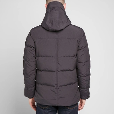 Shop Canada Goose Black Label Macmillan Parka In Blue