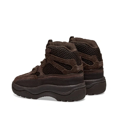 Shop Adidas Originals Yeezy Desert Boot Infant In Brown