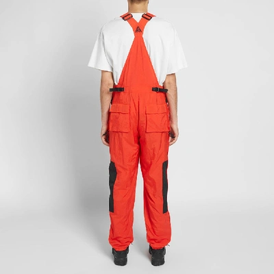 Shop Nike Acg Overalls In Red