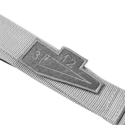 Shop A-cold-wall* Webbing Lanyard In Grey