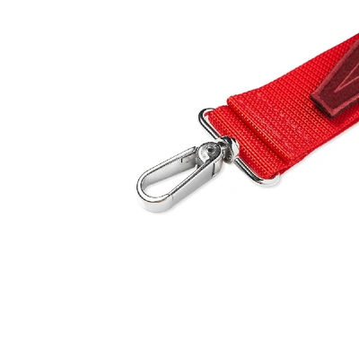 Shop A-cold-wall* Webbing Lanyard In Red