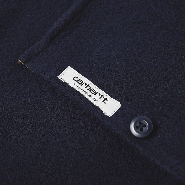 Carhartt Wip Milner Wool Shirt Jacket In Blue | ModeSens