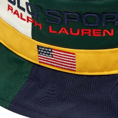 Shop Polo Ralph Lauren Sport Multi Logo Bucket Hat