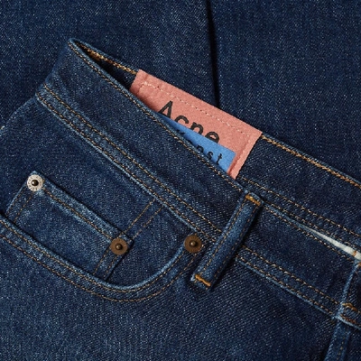 Shop Acne Studios River Slim Tapered Fit Jean In Blue