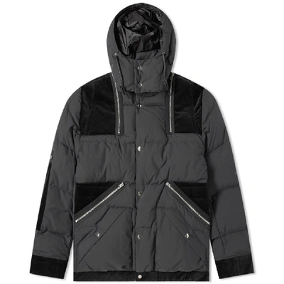 Shop Sacai Ripstop Jacket In Black