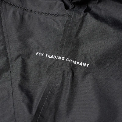 Shop Pop Trading Company Pop Trading Company Oracle Taped Tactical Jacket In Black