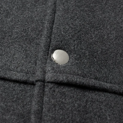 Shop Acne Studios Orvon Duffel Coat In Grey