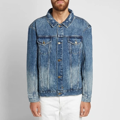 Shop Ksubi Oh G Dollar Jacket In Blue