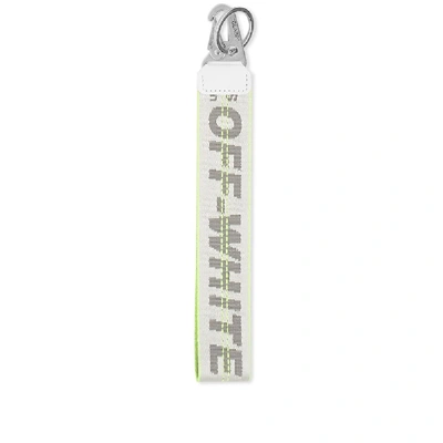 Shop Off-white Industrial Key Chain In Yellow