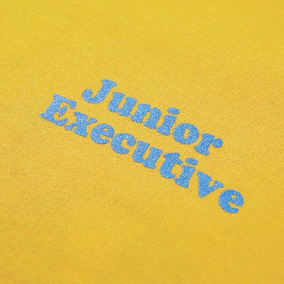 Shop Junior Executive Entertainer Tee In Yellow