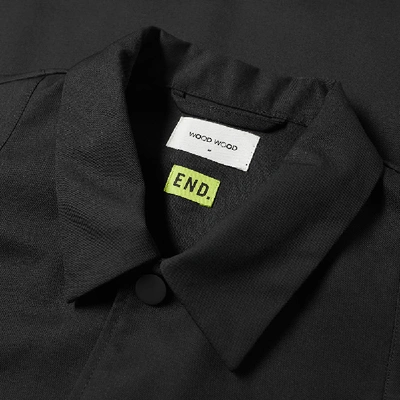 End. X Wood Wood Kael Jacket In Black | ModeSens