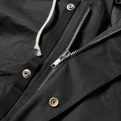 Shop Rick Owens Drkshdw Fishtail Parka In Black