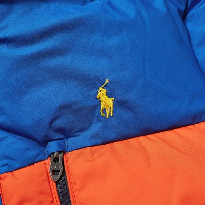 Shop Polo Ralph Lauren Jackson Down Jacket In Blue