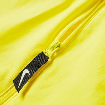 Shop Nike Re-issue Woven Popover Jacket In Yellow