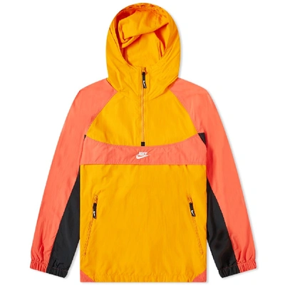 Nike Nsw Re-issue Hd Nylon Jacket In Orange,red | ModeSens