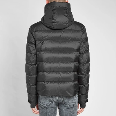 Shop Moncler Grenoble Camurac Hooded Down Jacket In Black