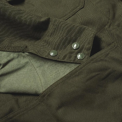 Shop Engineered Garments Logger Jacket In Green