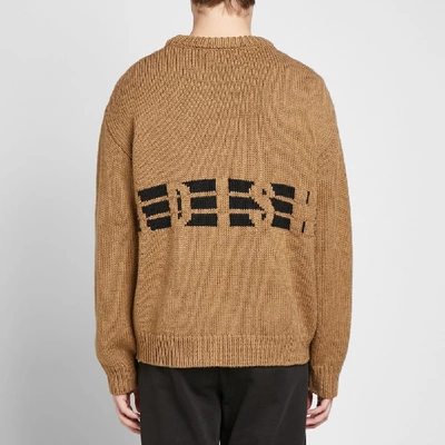 Shop Adish Lakiya Crew Knit In Brown