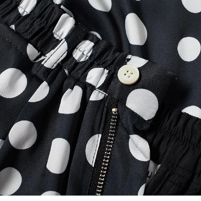 Shop Mki Large Polka Dot Shorts In Black