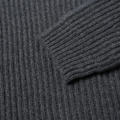Shop Acne Studios Kally Sporty Wool Rib Knit In Grey