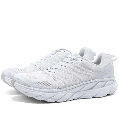 Shop Hoka One One Clifton 6 In White