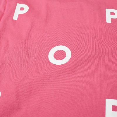 Shop Pop Trading Company Pop Trading Company Logo Tee In Pink