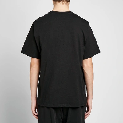 Shop Adish Lakiya Logo Tee In Black