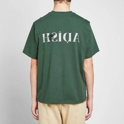 Shop Adish Shakeh Logo Tee In Green