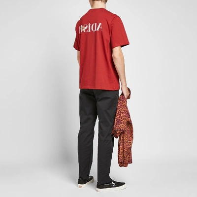 Shop Adish Shakeh Logo Tee In Red