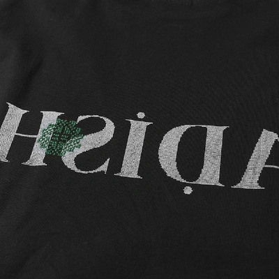 Shop Adish Long Sleeve Shakeh Logo Tee In Black