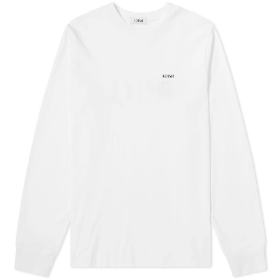 Shop Adish Long Sleeve Shakeh Logo Tee In White