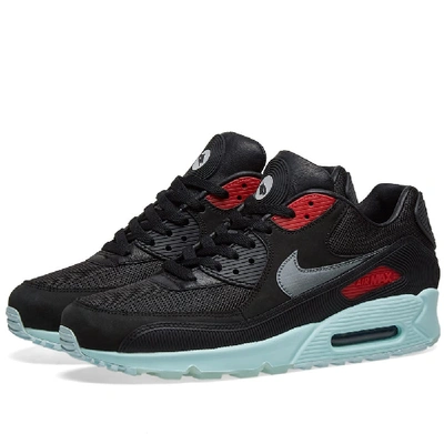 Shop Nike Air Max 90 Premium 'vinyl' In Black