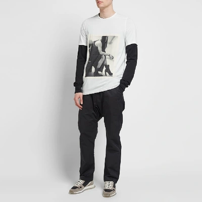 Shop Rick Owens Drkshdw Rick Photo Print Level Tee In White