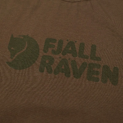 Shop Fjall Raven Fjällräven Logo Tee In Green