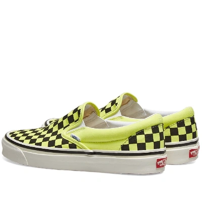 Shop Vans Classic Slip-on 98 Dx In Yellow