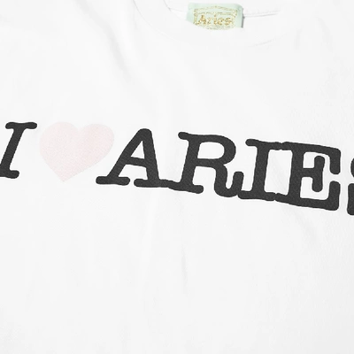 Shop Aries I Heart  Tee In White