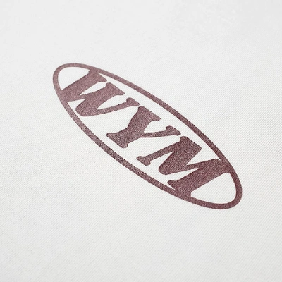 Shop Wooyoungmi Multi Logo Back Print Tee In White