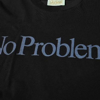 Shop Aries No Problemo Tee In Black