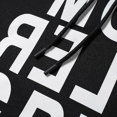 Shop Moncler Grenoble Logo Text Hoody In Black