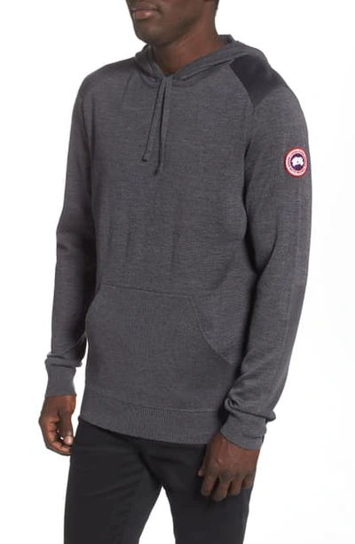 Shop Canada Goose Amherst Hoodie In Iron Grey