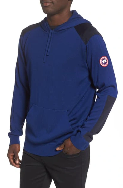 Shop Canada Goose Amherst Hoodie In Northern Night